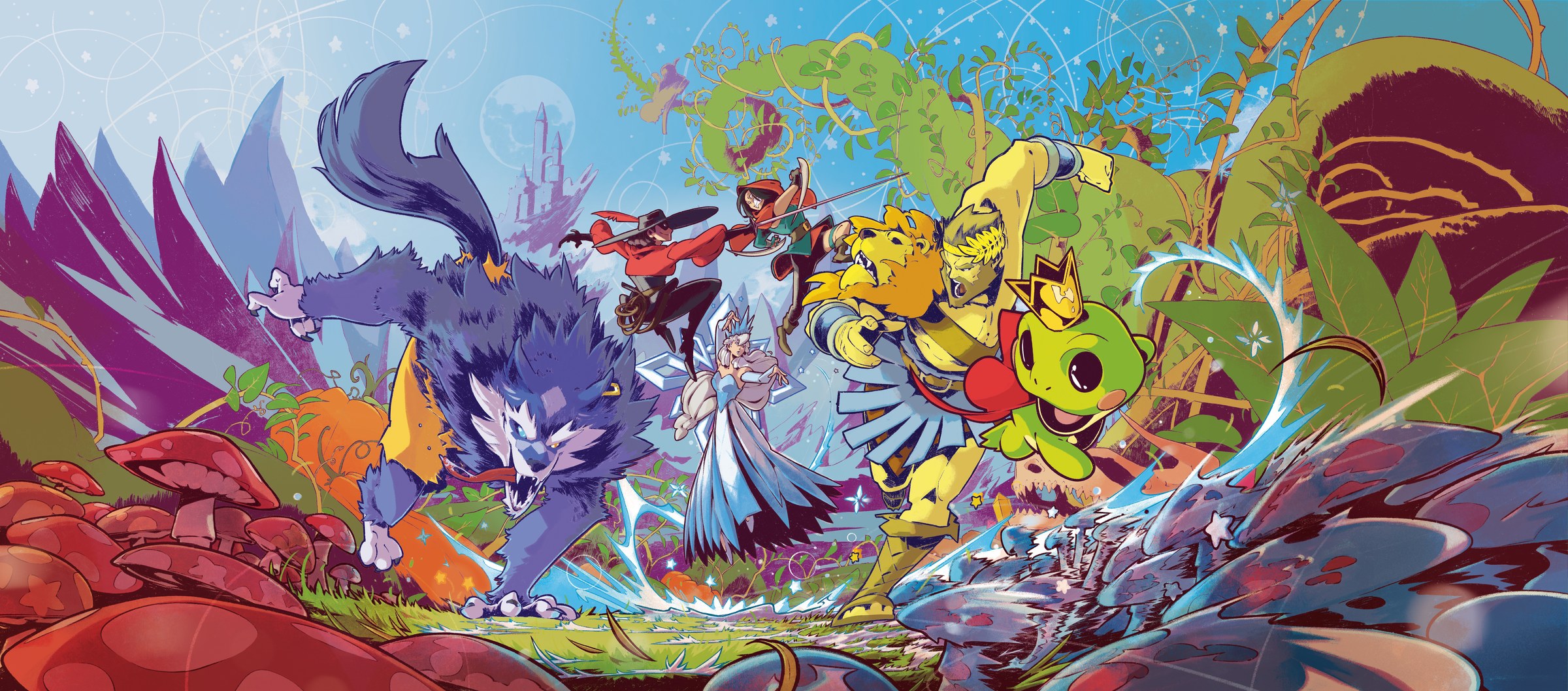 Supersaurus hero composition
